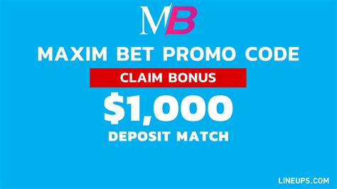 maximbet bonus|MaximBet Promo Code & Review: Up To $1,000 .